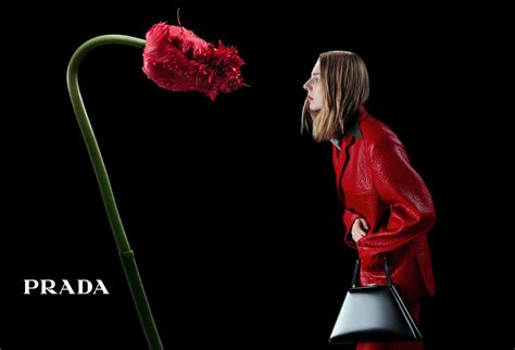 prada flowers campaign|FW 2023 Woman and Man .